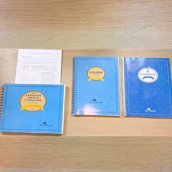 The Good And The Beautiful Homeschool Curriculum NEW Language Arts Level 5 Books - Picture 1 of 9